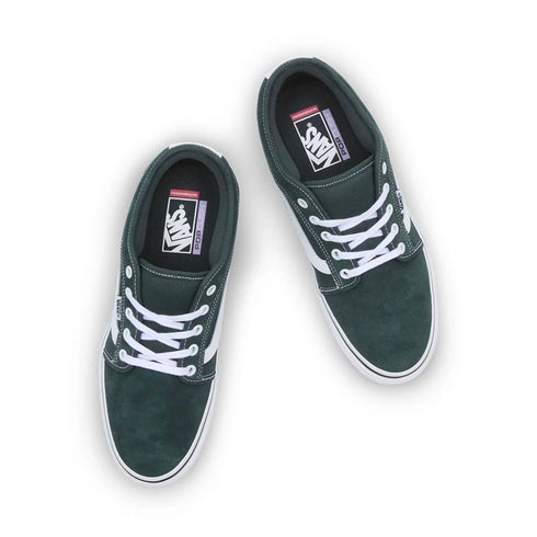 Vans Chukka Low Sidestripe Green Gables / True White - Streetart.fr